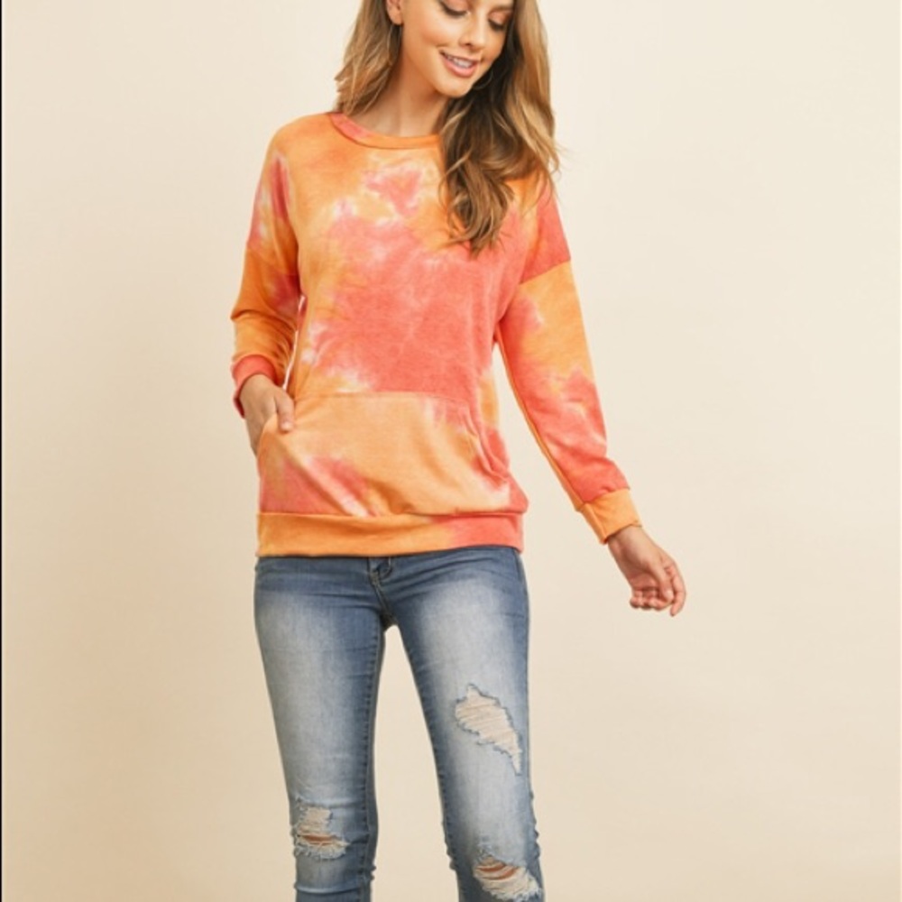 🔥TIE DYE PULLOVER